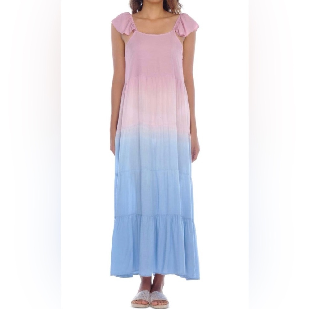 NWT Raviya Maxi Ombre Cover-Up